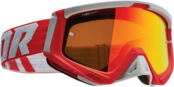 Thor 2024 Goggles Sniper Red Grey